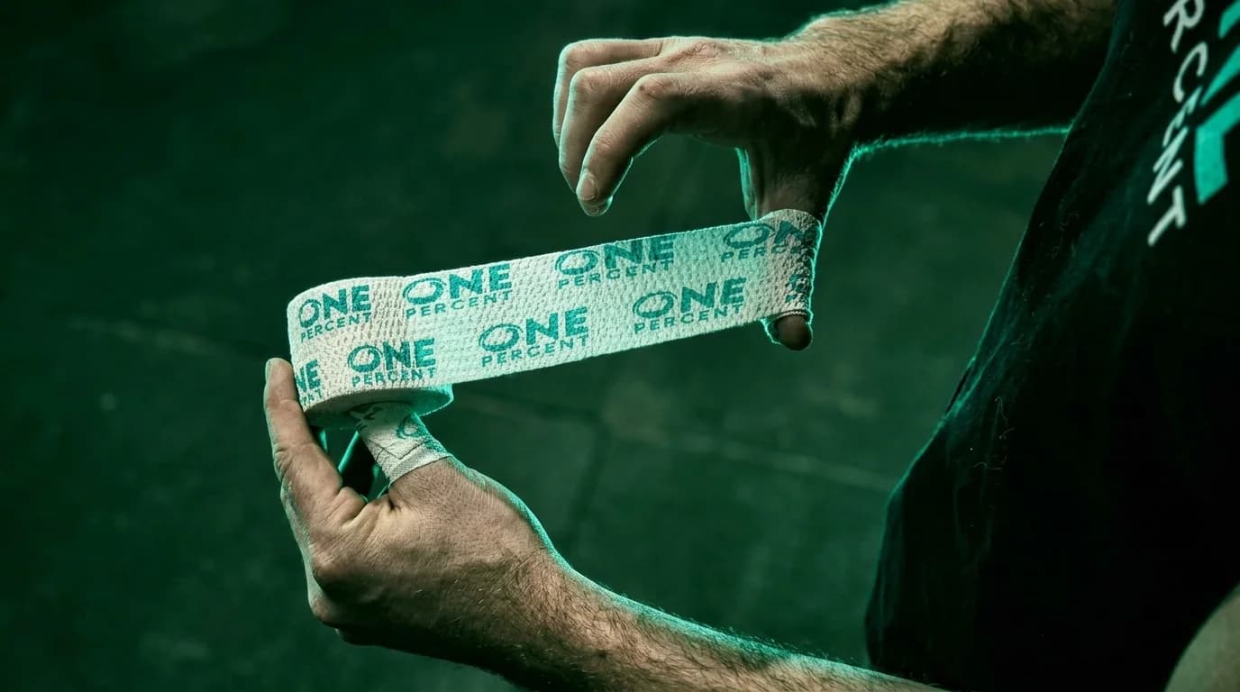 CrossFit thumb tape for WODs — One Percent Fitness